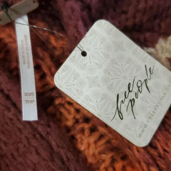 FREE PEOPLE Nordic FLURRY Fair Isle Maxi Duster Cardigan Sweater - Picture 3 of 5